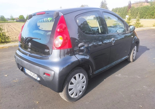 Peugeot 107 cena 6500 przebieg: 139000, rok produkcji 2008 z Sieradz małe 67